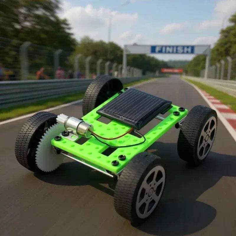 Educational DIY Solar Car Kit For Parent-Child Science Fun - ToylandEU
