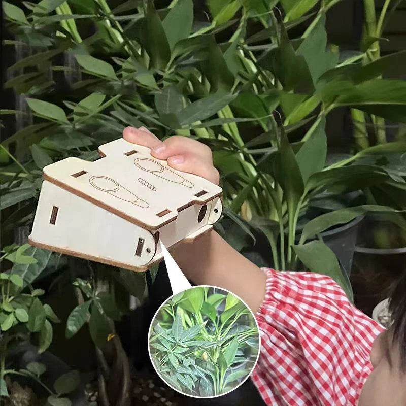 Educational DIY Telescope Kit Wooden 3D Puzzles For Kids - ToylandEU
