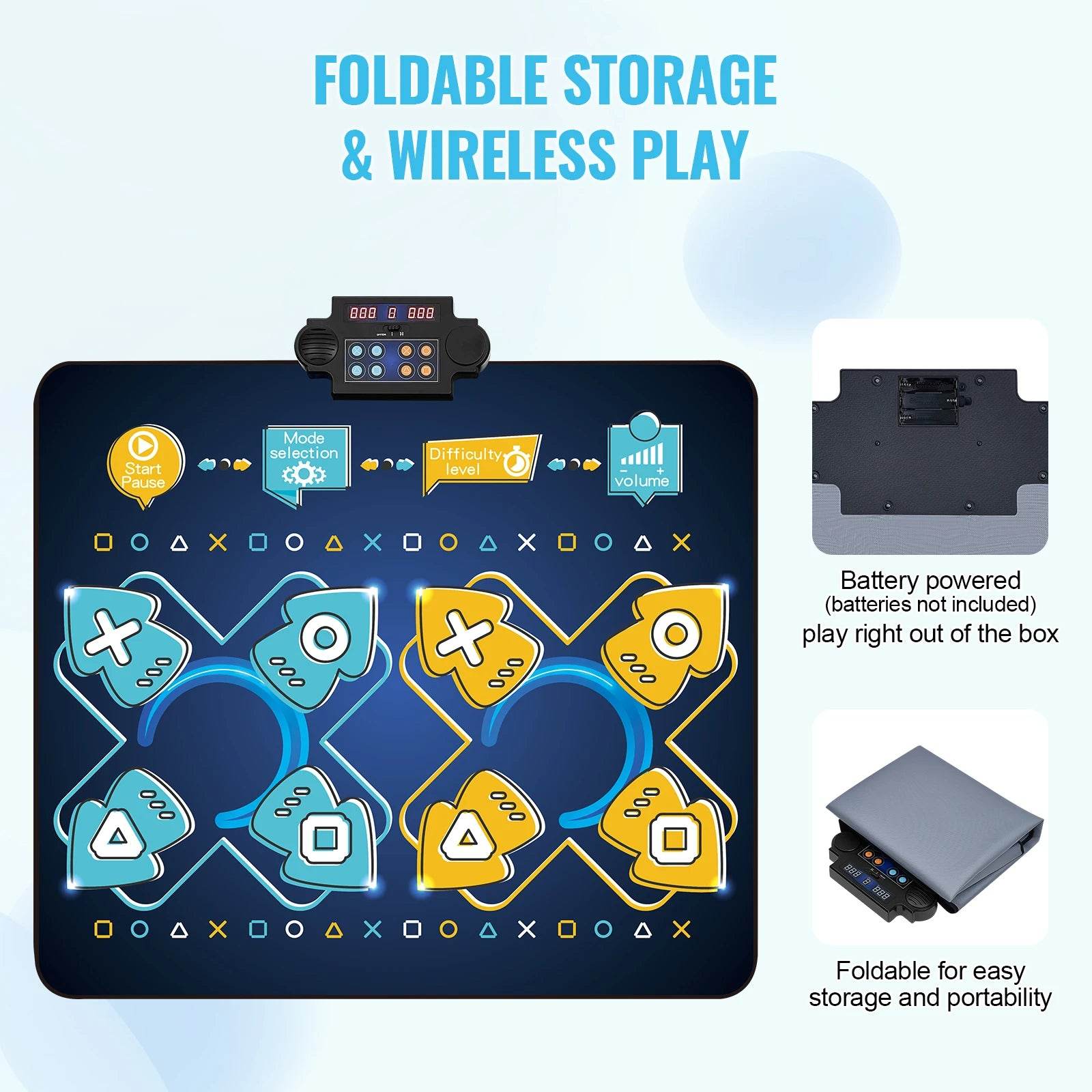 Educational Dance Mat With 8 Button Dual Mode For Kids - ToylandEU