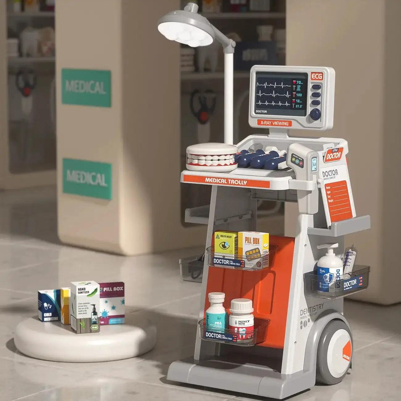  Educational Dentist Playset Dental Cart With Filling Model -  ToylandEU™