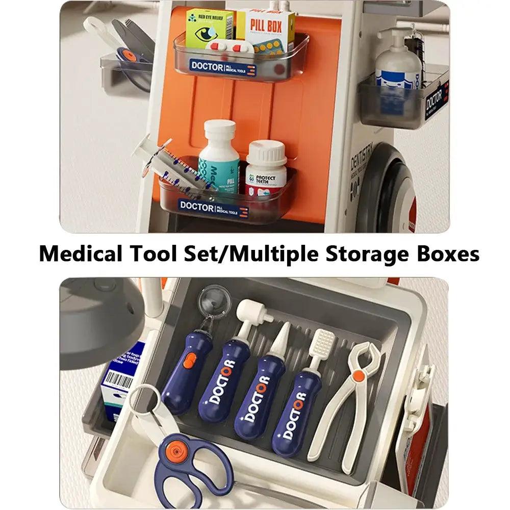  Educational Dentist Playset Dental Cart With Filling Model -  ToylandEU™