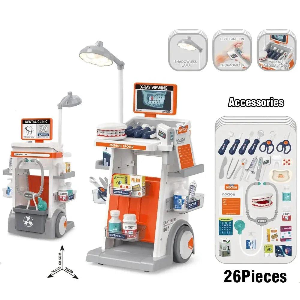  Educational Dentist Playset Dental Cart With Filling Model -  ToylandEU™