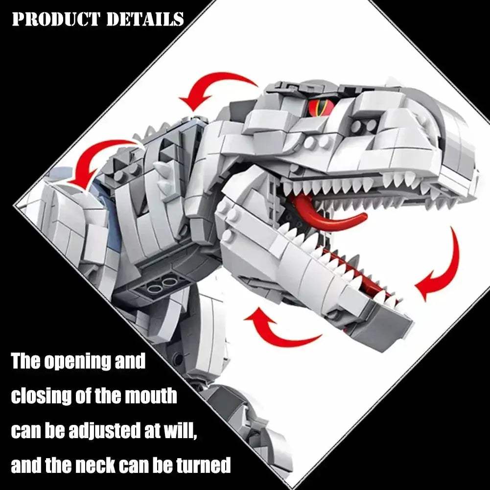 Educational Dinosaur Building Blocks Set For Creative DIY - ToylandEU