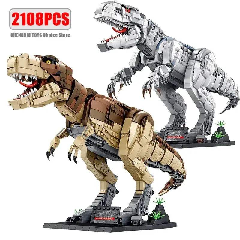 Educational Dinosaur Building Blocks Tyrannosaurus Rex Bricks Set For Kids - ToylandEU