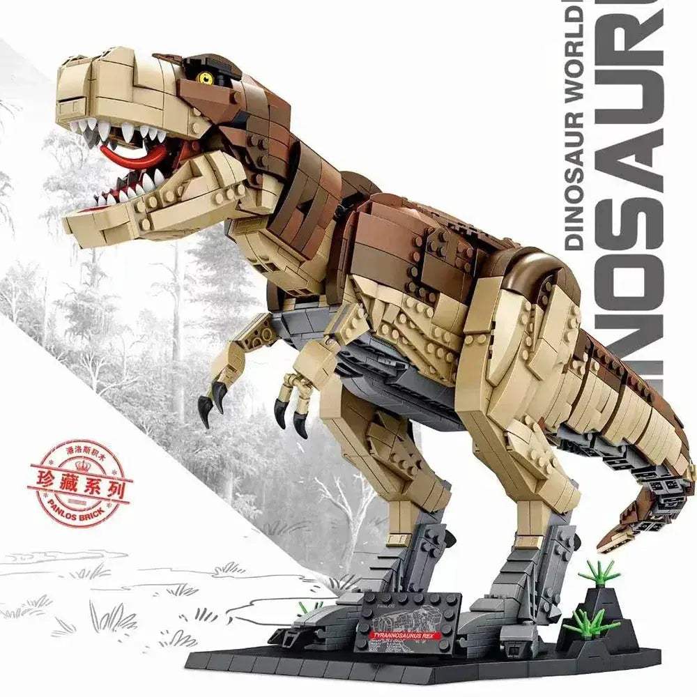 Educational Dinosaur Building Blocks Tyrannosaurus Rex Bricks Set For Kids - ToylandEU