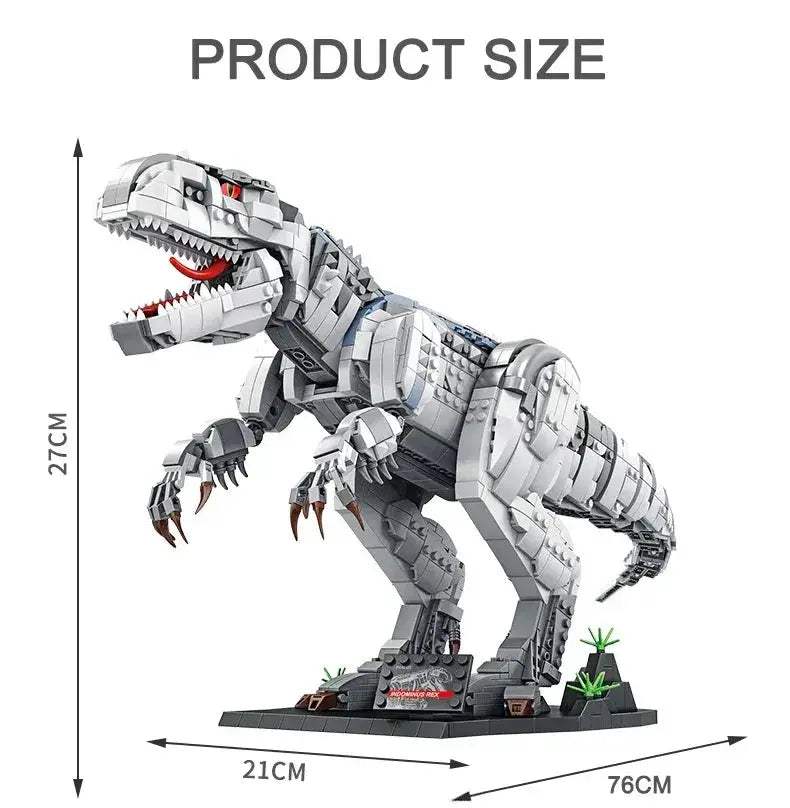 Educational Dinosaur Building Blocks Tyrannosaurus Rex Bricks Set For Kids - ToylandEU