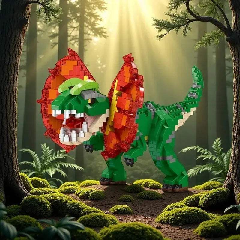  Educational Dinosaur Word Puzzle Tiny Block Toyland EU -  ToylandEU™