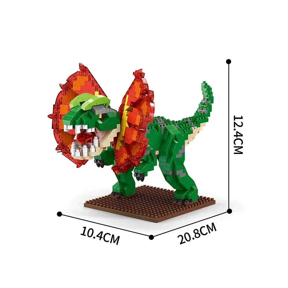  Educational Dinosaur Word Puzzle Tiny Block Toyland EU -  ToylandEU™