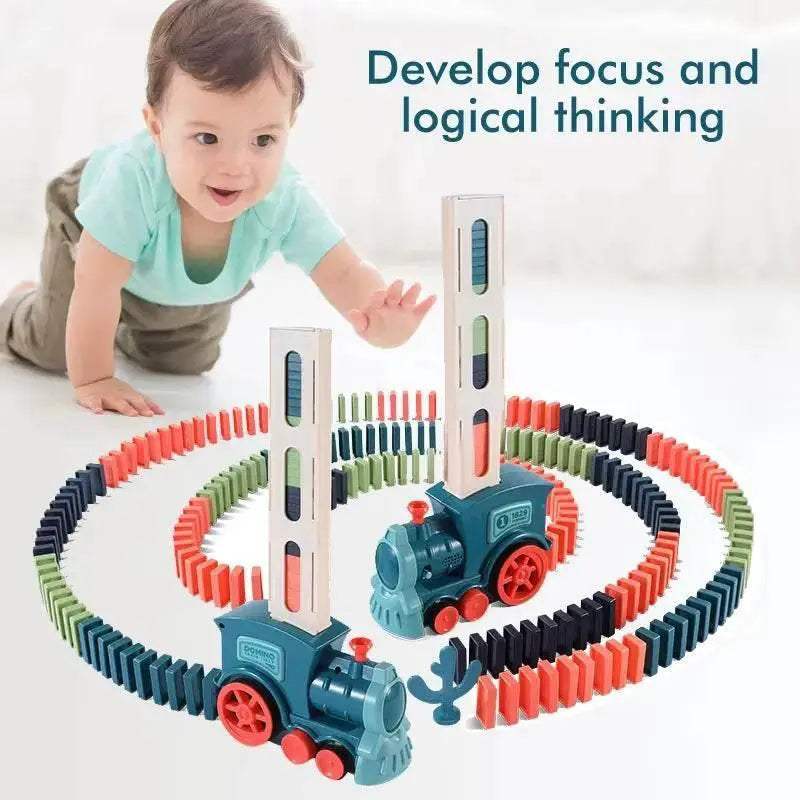  Educational Domino Train Set Auto Laying Toyland EU -  ToylandEU™