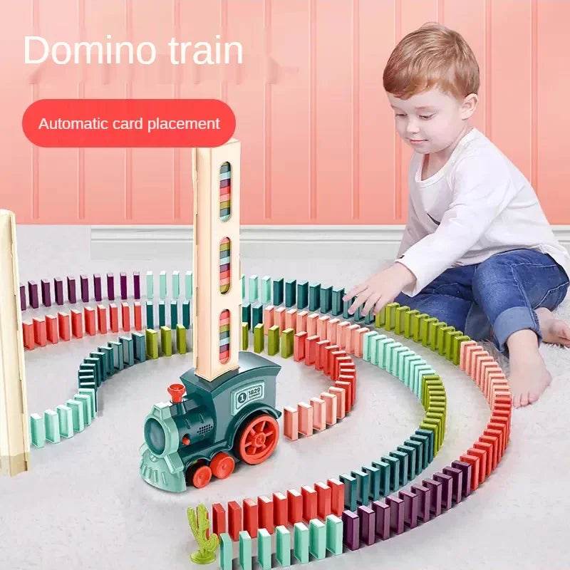 Educational Domino Train Set With Sound And Light For Kids - ToylandEU