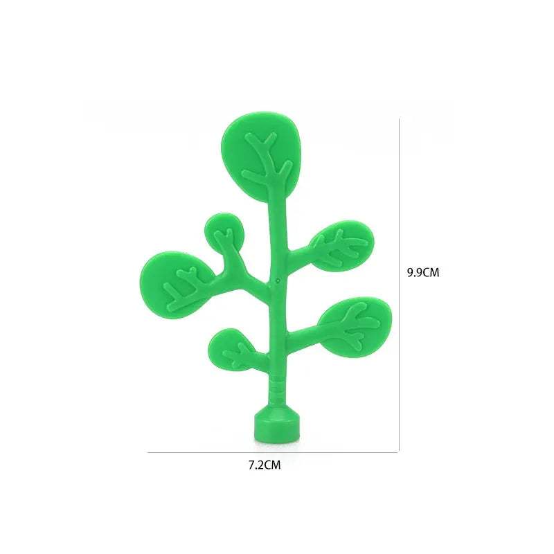 Plant Scenic Big Building Blocks Flowers Trees rock Accessories Compatible with Duploed Education Children Baby Gift DIY Toys - ToylandEU