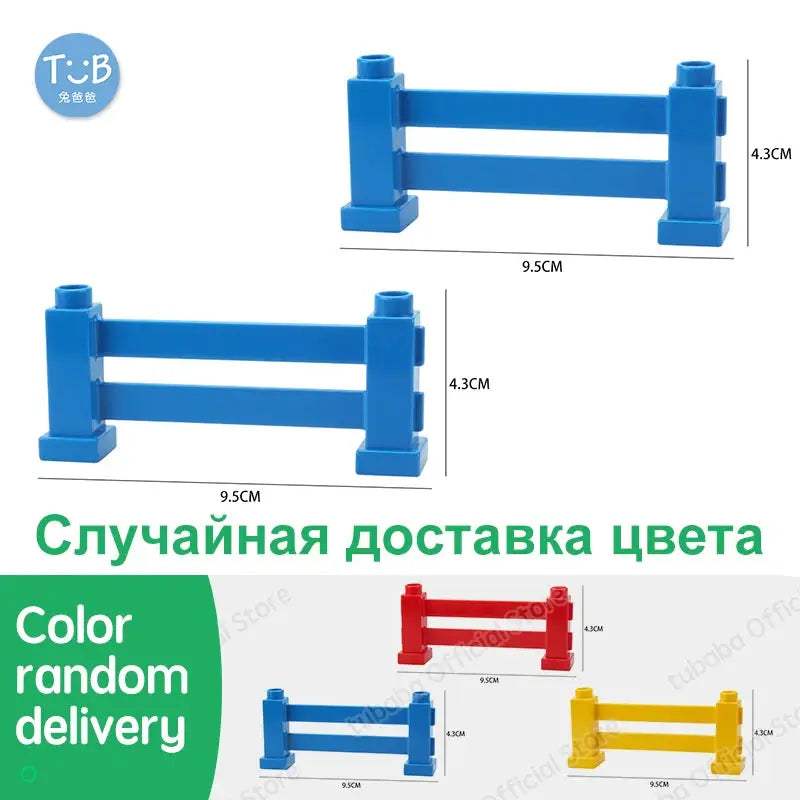 Plant Scenic Big Building Blocks Flowers Trees rock Accessories Compatible with Duploed Education Children Baby Gift DIY Toys - ToylandEU