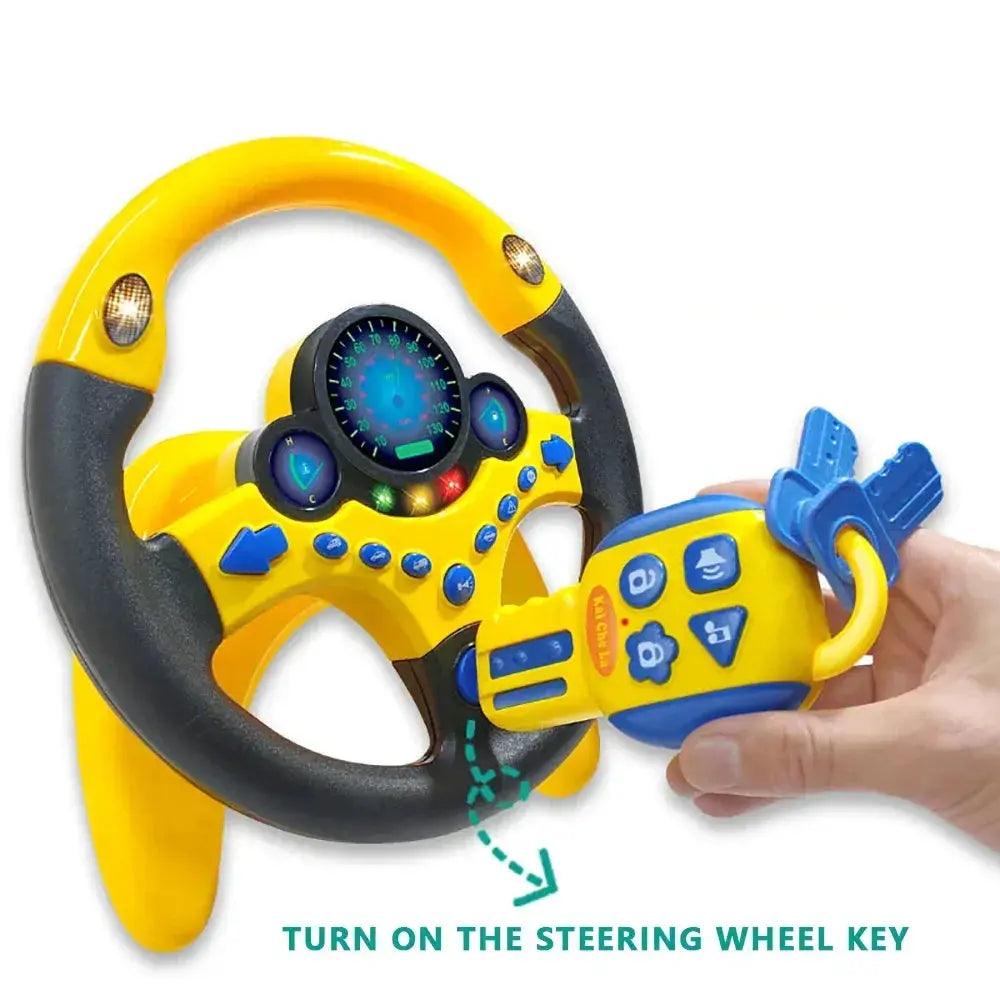  Educational Electric Driving Steering Wheel Toy Mini -  ToylandEU™