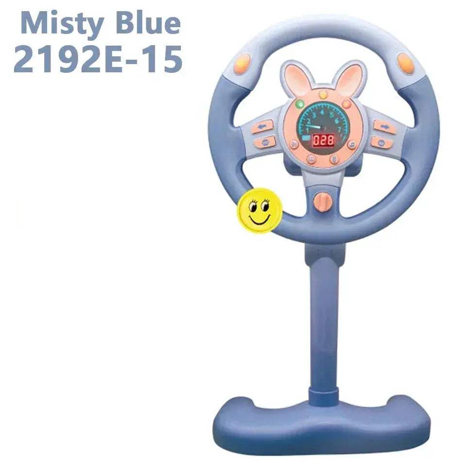 Educational Electric Driving Steering Wheel Toy With Lights And Sound - ToylandEU