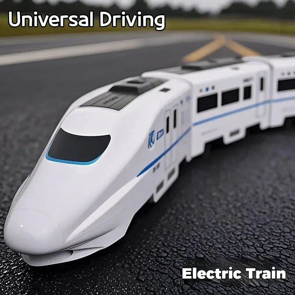 Educational Electric Train With Lights And Sounds For Kids - ToylandEU