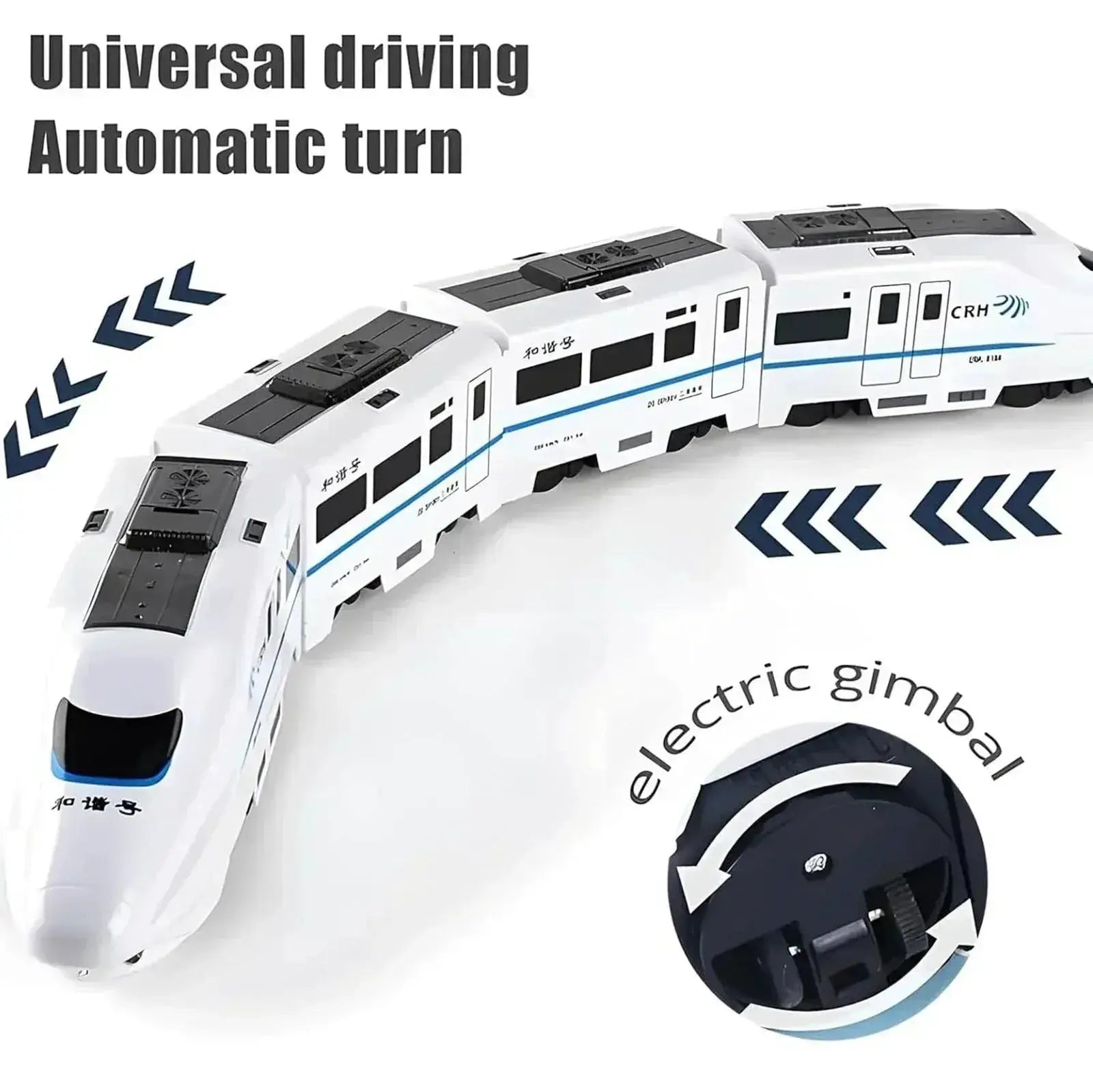 Educational Electric Train With Lights And Sounds For Kids - ToylandEU