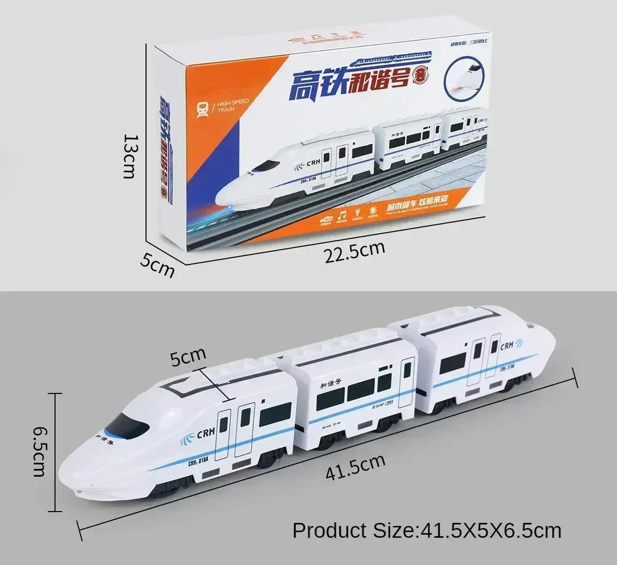 Educational Electric Train With Lights And Sounds For Kids - ToylandEU