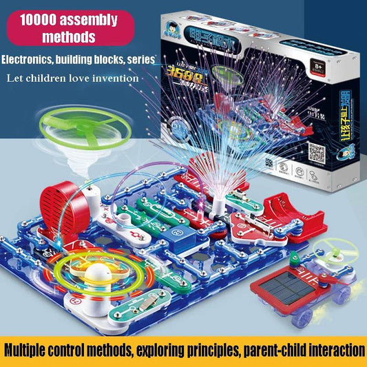 Educational Electronic Building Block Science Kit For Eight - ToylandEU