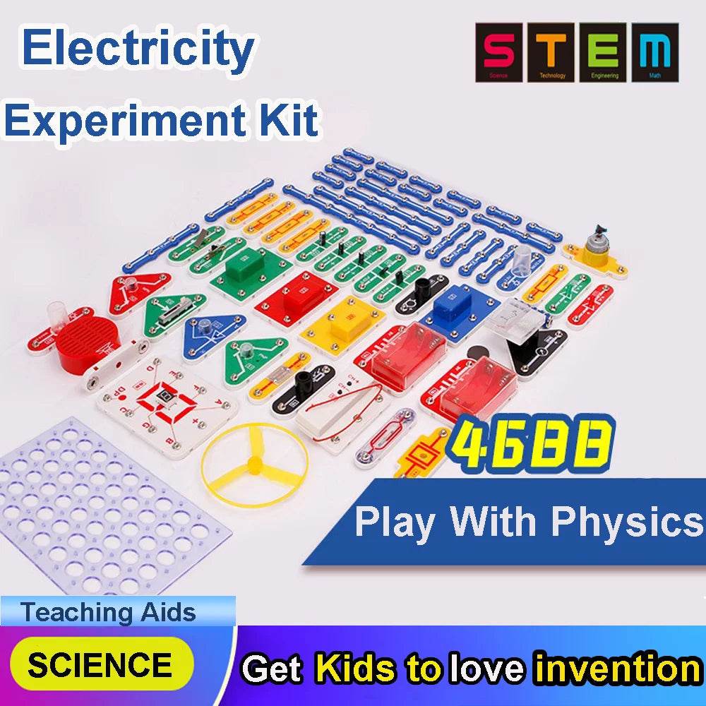 Educational Electronic Building Blocks Circuit Kits Kids - ToylandEU
