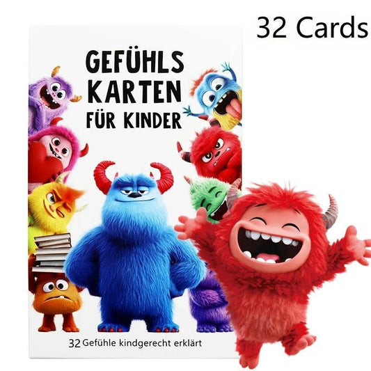 Educational Emotion Cards German Texts For Kindergarten - ToylandEU