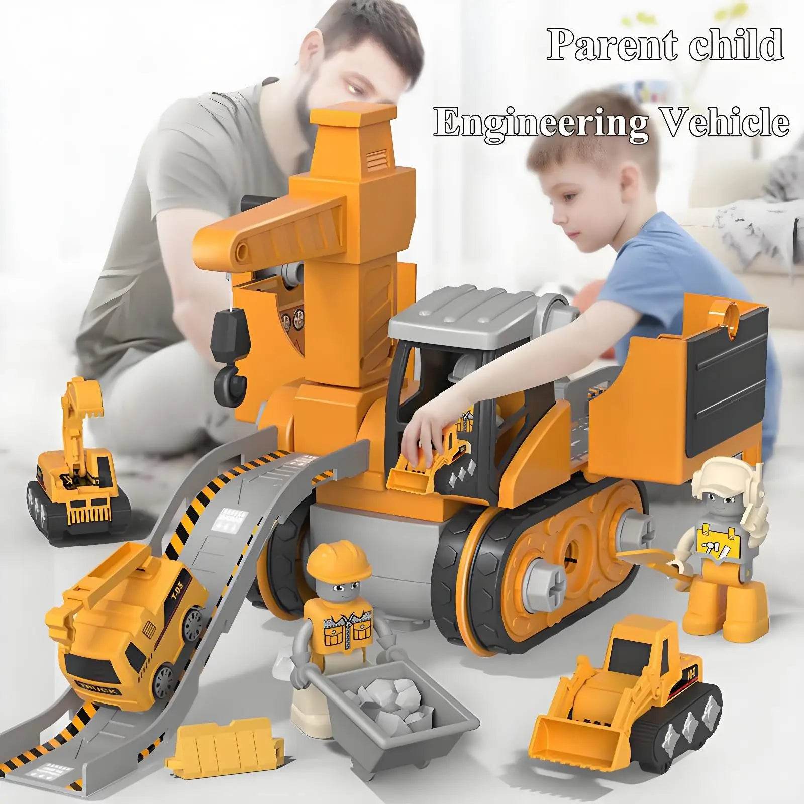 Educational Engineering Vehicle Drill Toy Nuts For Boys - ToylandEU