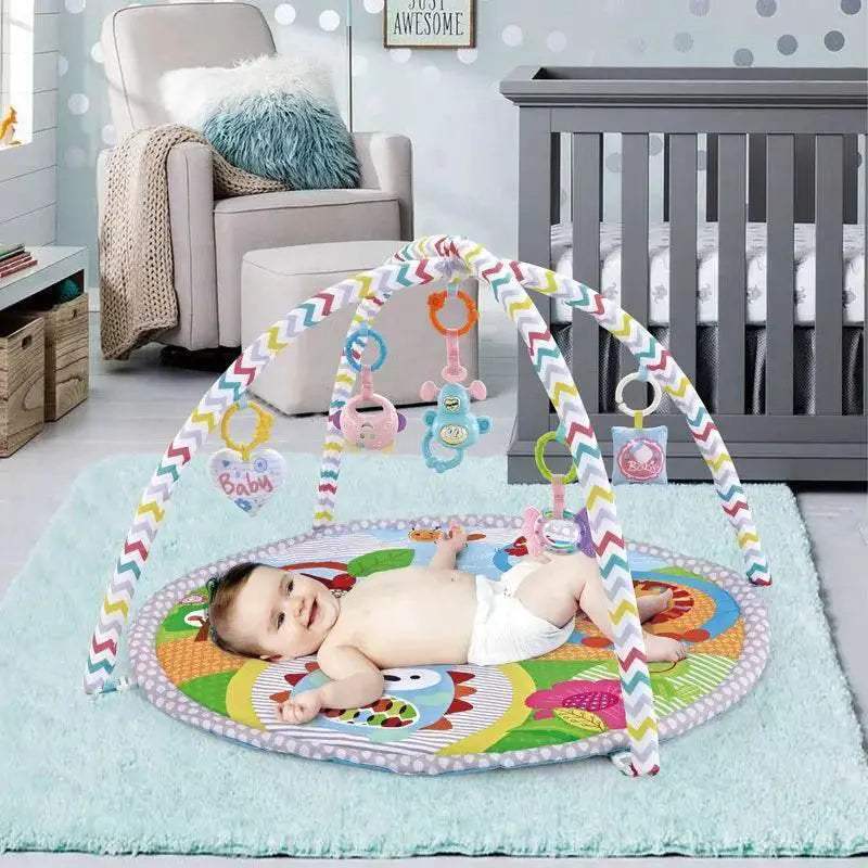 Educational Fitness Frame for Children Play Mat Rack Crawling Blanket Infant Play Rug Gift Kids Activity Mat Gym Baby Toys - ToylandEU