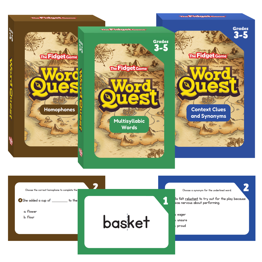Educational Flash Cards | Homophones & Synonyms | Toylandeu™