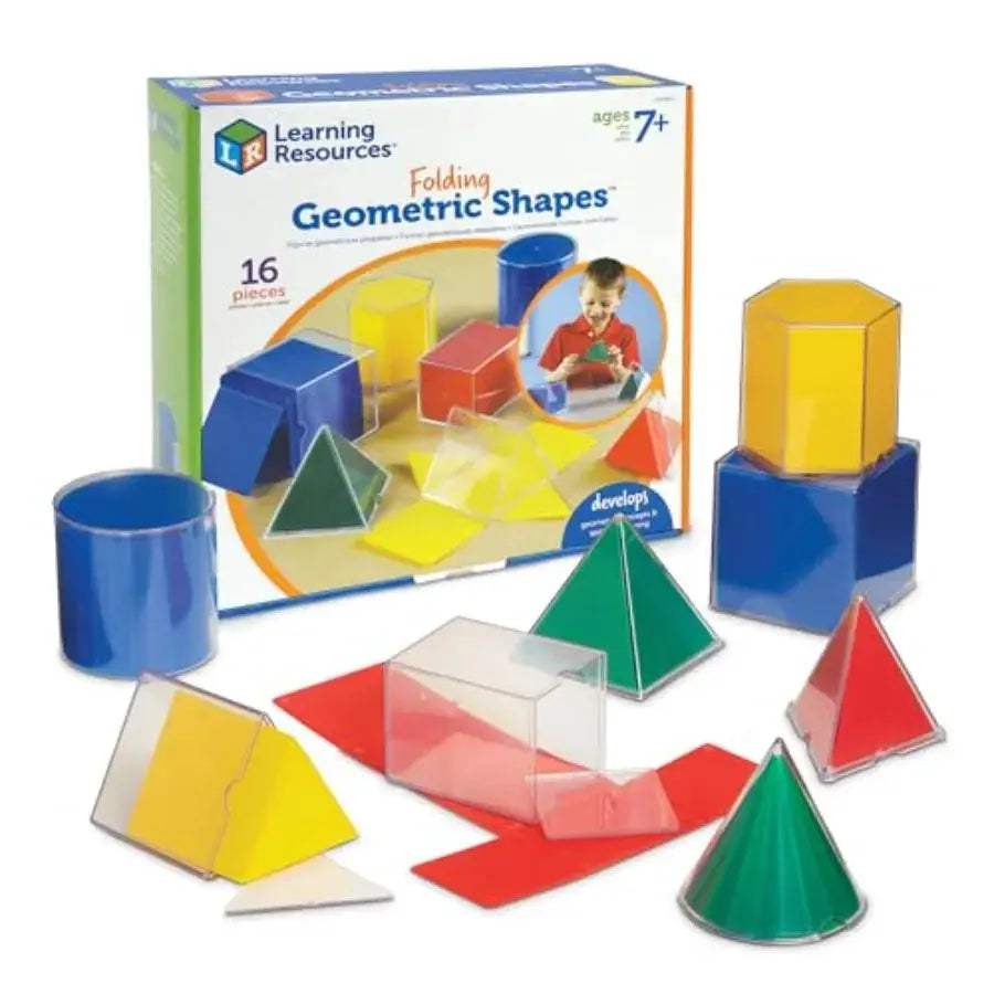  Educational Folding Geometric Shapes Set Pattern Blocks -  ToylandEU™
