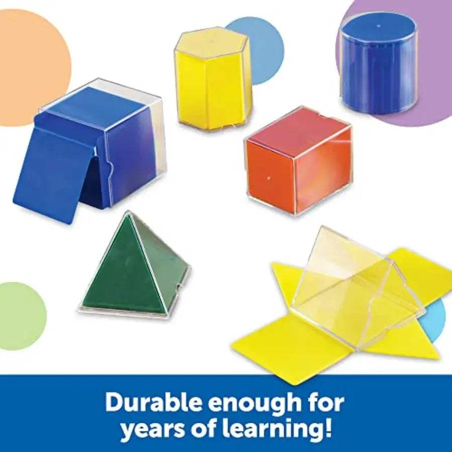  Educational Folding Geometric Shapes Set Pattern Blocks -  ToylandEU™