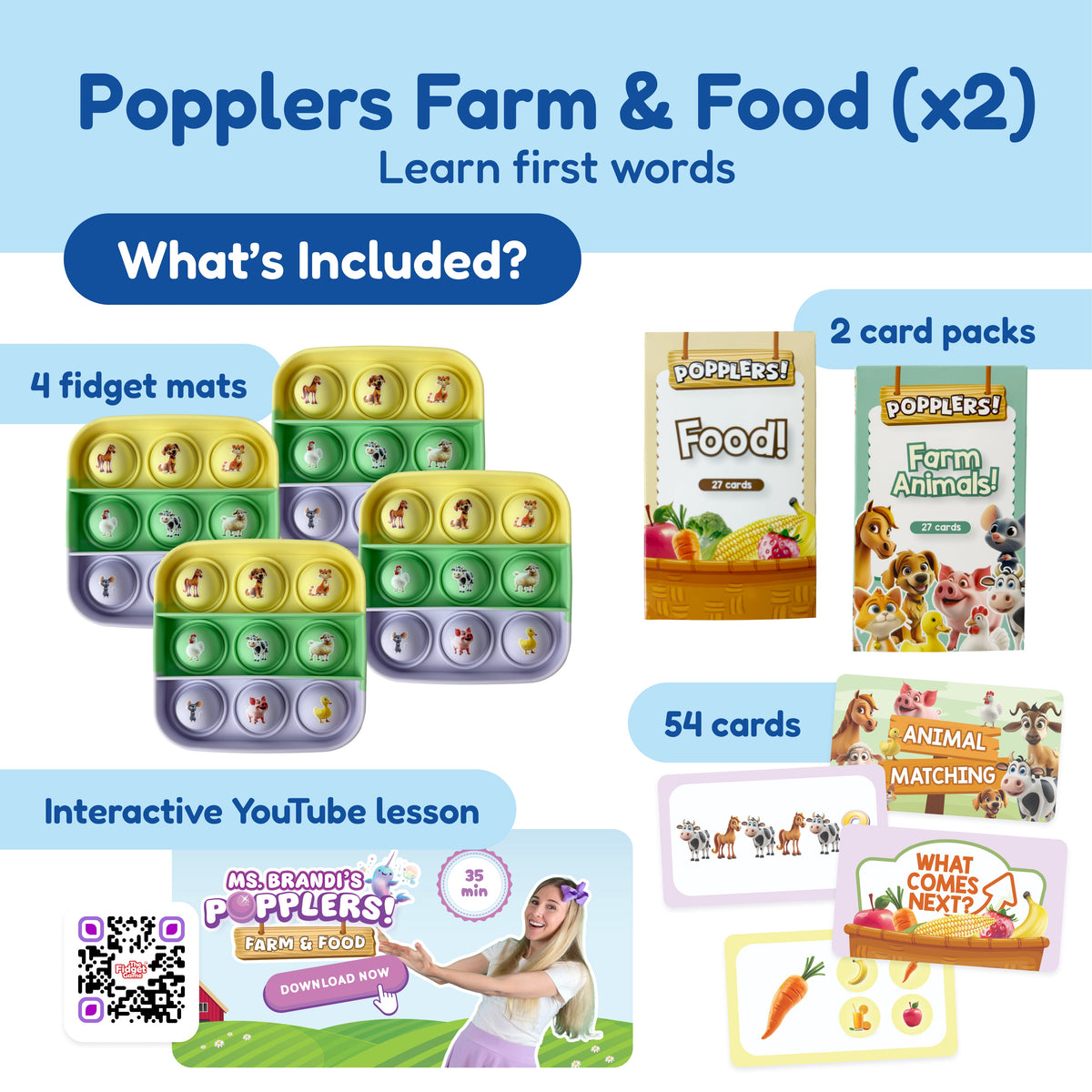 Educational Game Bundle | PreK-Grade 5 Math & Literacy | Toylandeu™