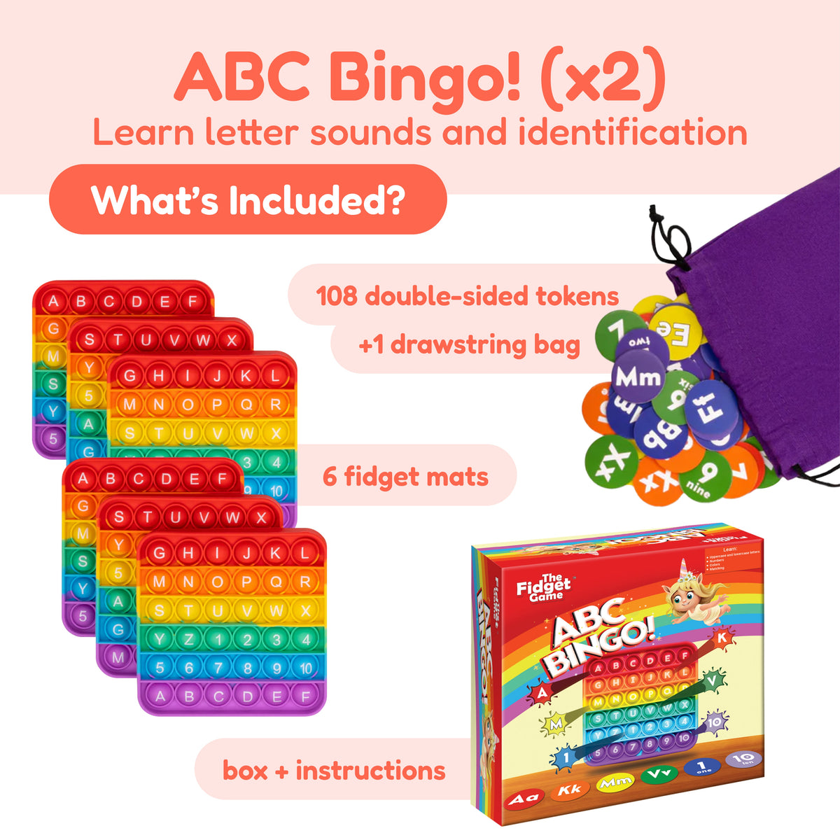 Educational Game Bundle | PreK-Grade 5 Math & Literacy | Toylandeu™