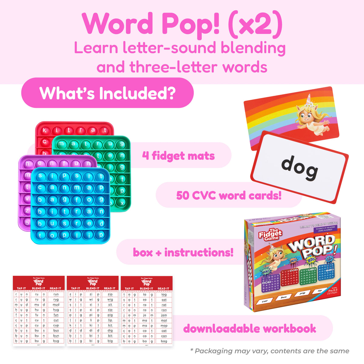Educational Game Bundle | PreK-Grade 5 Math & Literacy | Toylandeu™