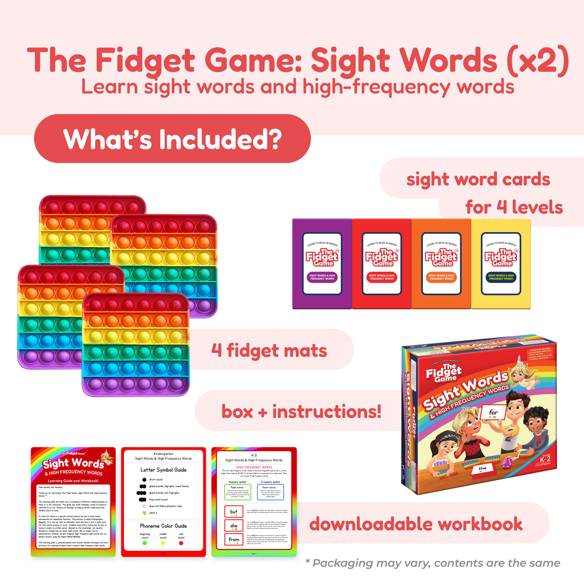 Educational Game Bundle | PreK-Grade 5 Math & Literacy | Toylandeu™