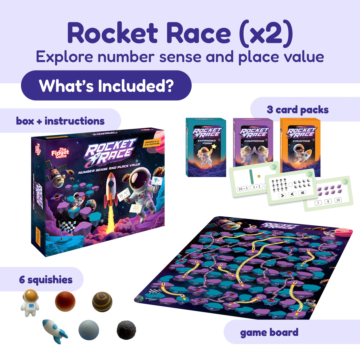Educational Game Bundle | PreK-Grade 5 Math & Literacy | Toylandeu™