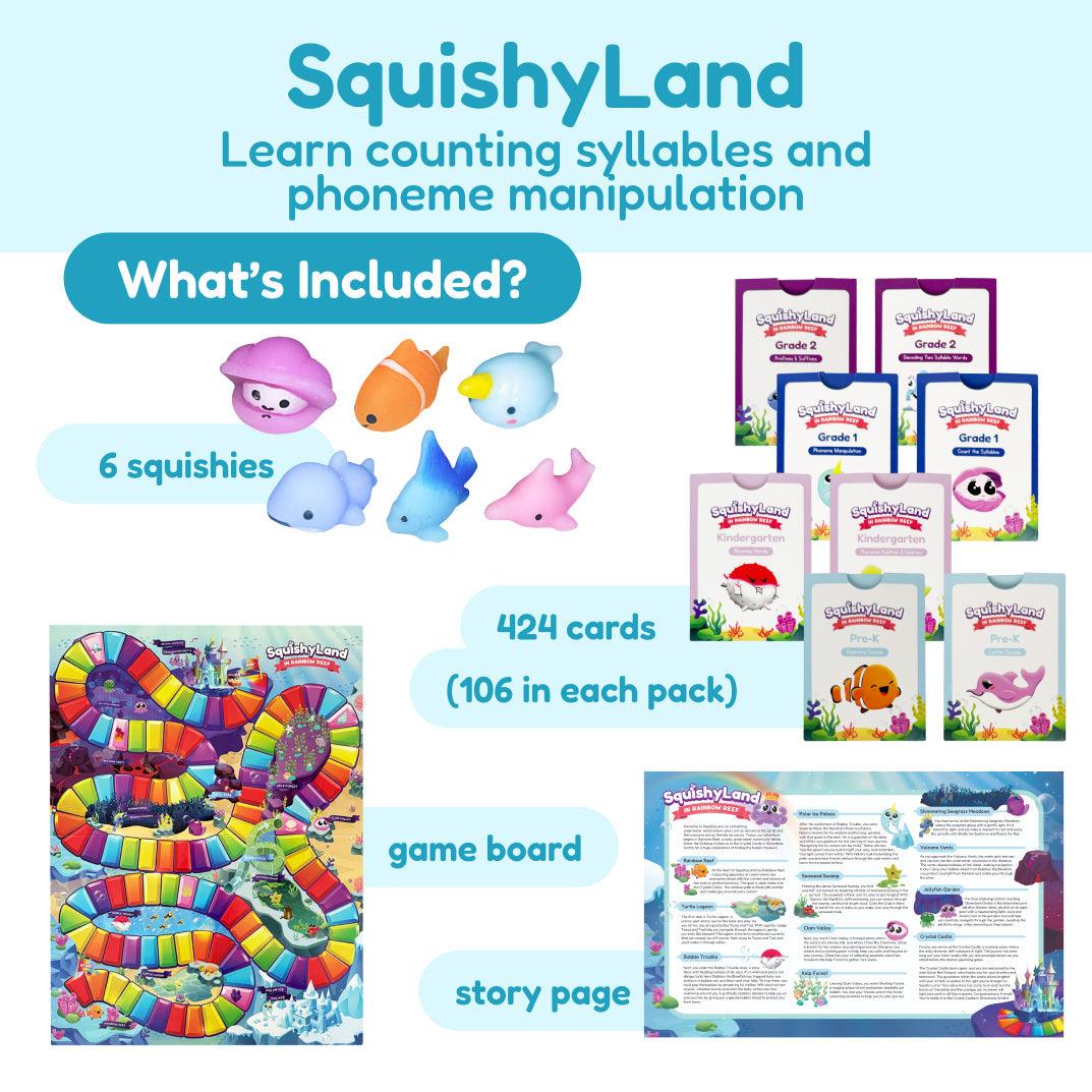 Educational Game Set | 1st Grade Reading Math | Toylandeu™