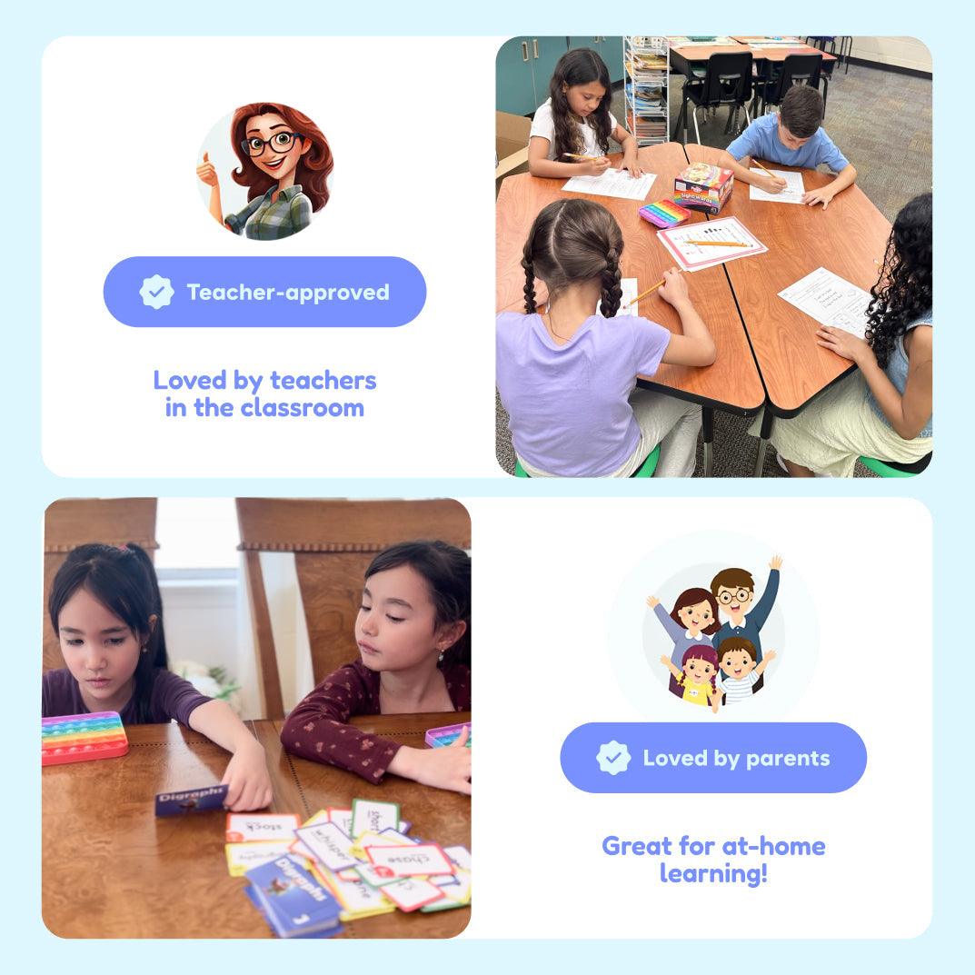 Educational Game Set | 1st Grade Reading Math | Toylandeu™