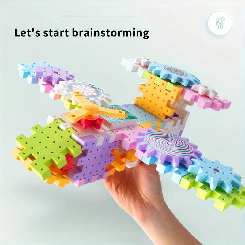 Educational Gear Building Kit With Motorized Gears For Kids - ToylandEU