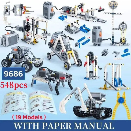  LEGO Compatible Building Blocks Transmission Educational Set -  ToylandEU™