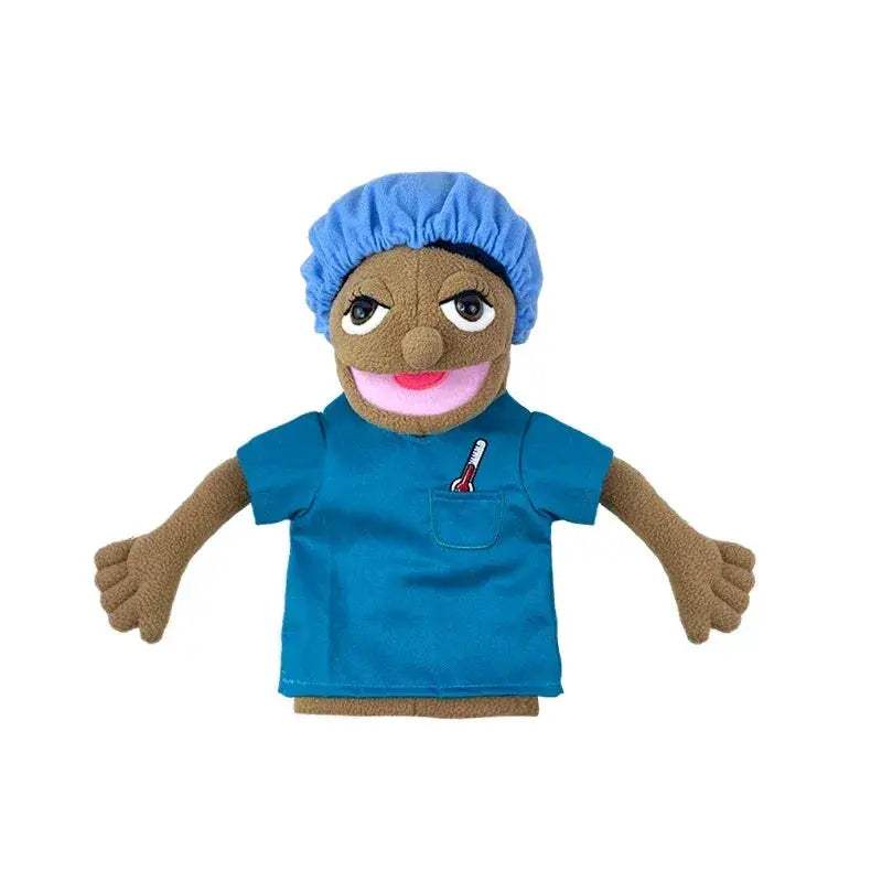 Educational Hand Puppet Set Doctor Police Teacher Plush Toy - ToylandEU