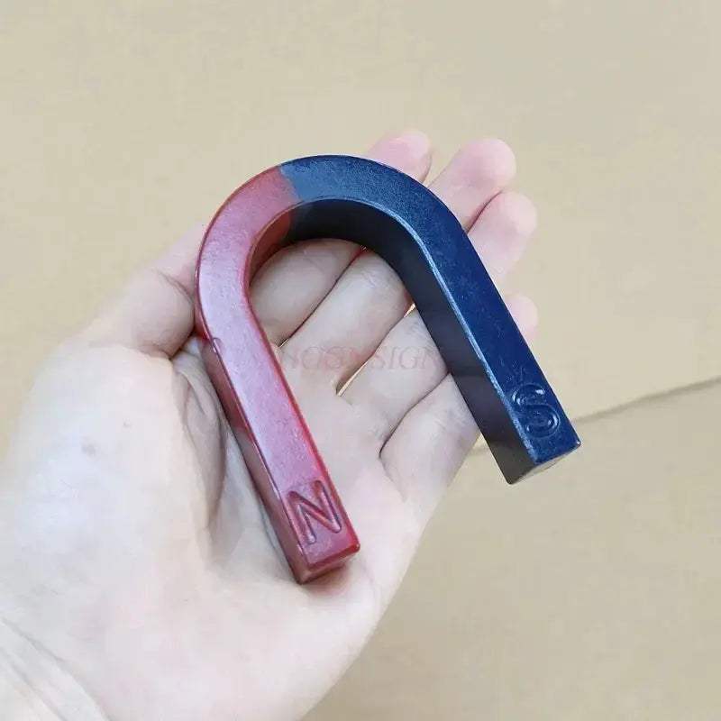 Educational Horseshoe Magnet Toy Safe Physics Experiments for Kids - ToylandEU