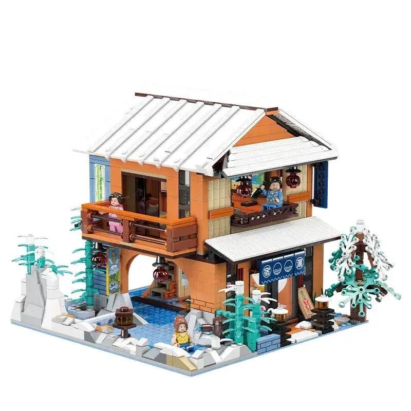  Educational Japanese Style Hut Blocks Street View -  ToylandEU™
