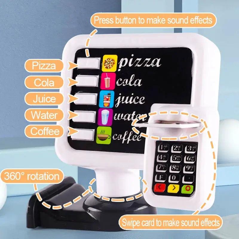  Educational Kids Kitchen Playset Fast Food Cafe Realistic -  ToylandEU™