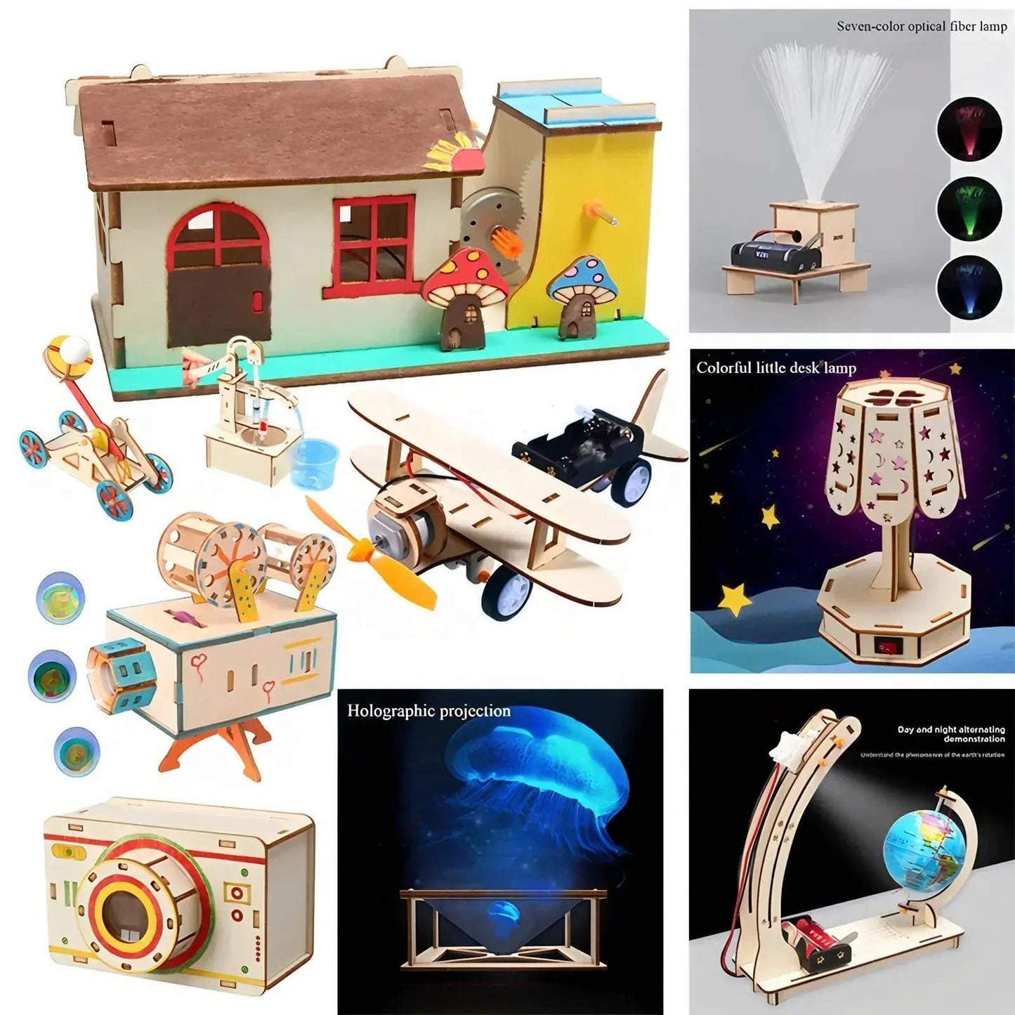 Educational Kids Science Kit With DIY Assembly Toys - ToylandEU