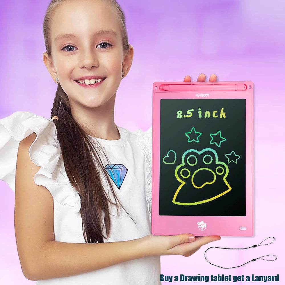 Educational LCD Graphic Tablet Color Cartoon Display Kids - ToylandEU