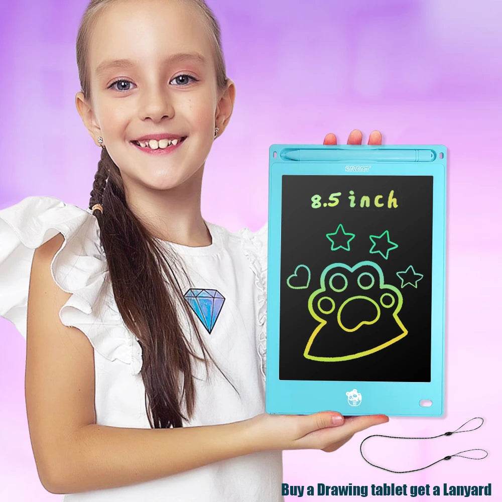 Educational LCD Graphic Tablet Color Cartoon Display Kids - ToylandEU