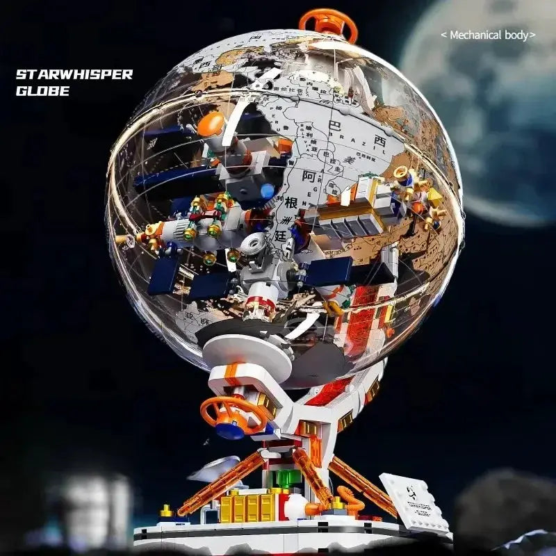 Educational LEGO Compatible Building Blocks Globe Toy - ToylandEU