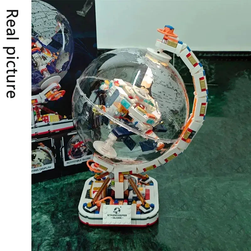 Educational LEGO Compatible Building Blocks Globe Toy - ToylandEU