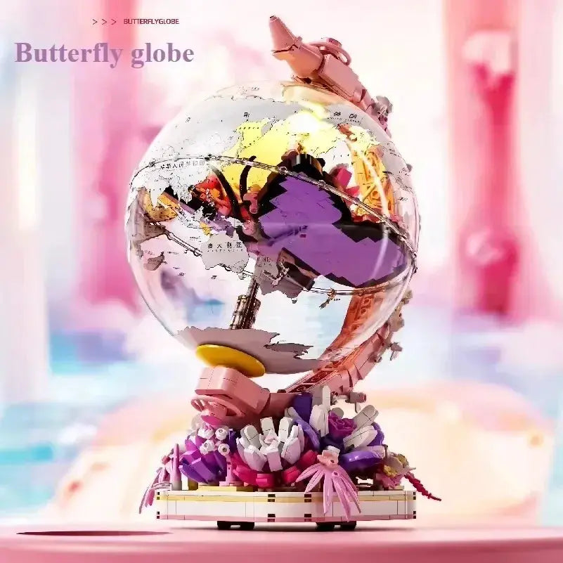 Educational LEGO Compatible Building Blocks Globe Toy - ToylandEU