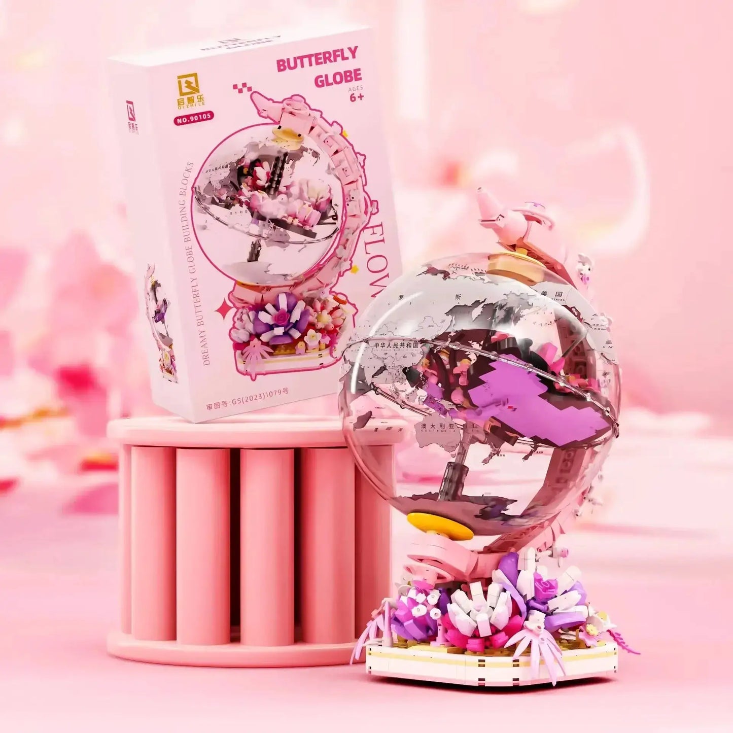 Educational LEGO Compatible Building Blocks Globe Toy - ToylandEU