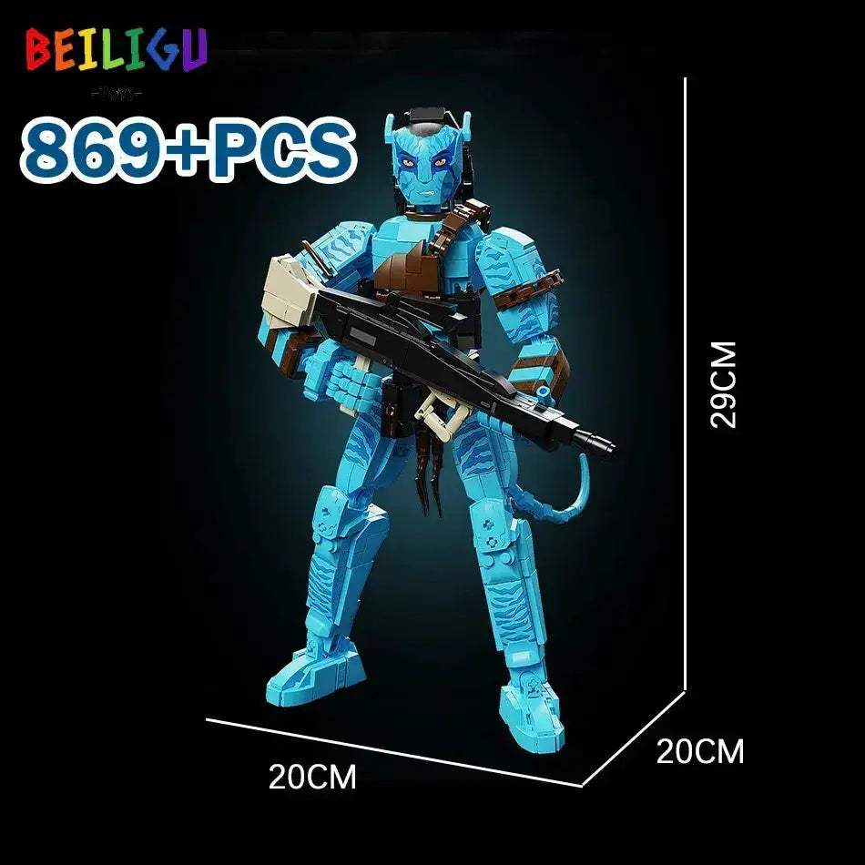 Educational Lego Compatible Building Blocks Dragon Warrior Model Kit - ToylandEU